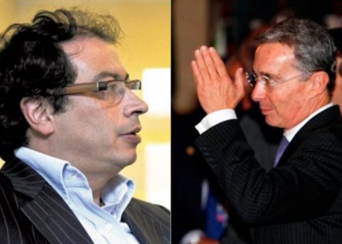 ‘¿Quién es el terrorista?’ le dijo Petro a Uribe