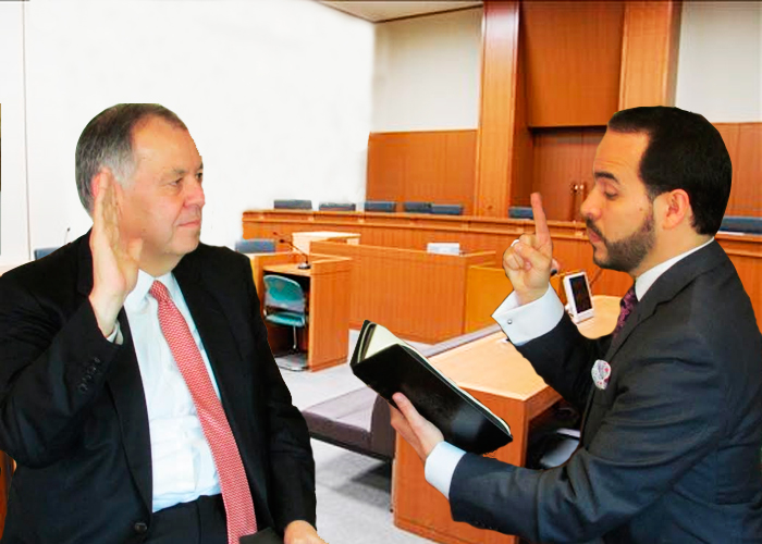 El Procurador General, Alejandro Ordóñez, a Indagatoria con Abelardo De La Espriella