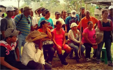 Siguen amenazas contra campesinos de la vereda Guacamayas