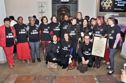 La ruta pacífica de las mujeres, ganadora del Premio Nacional de Paz 2014