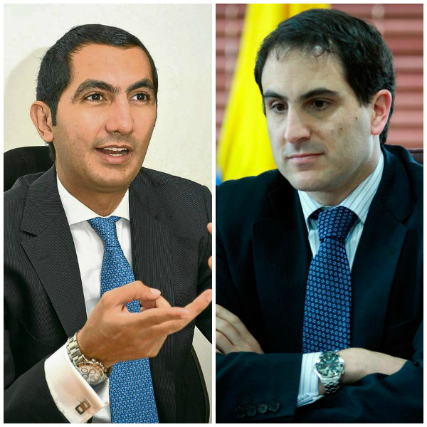 Plantón de Barguil contra el Ministro de Minas