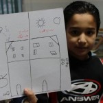  - Niños sirios dibujan los horrores de la guerra