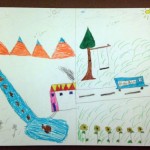  - Niños sirios dibujan los horrores de la guerra