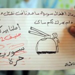  - Niños sirios dibujan los horrores de la guerra