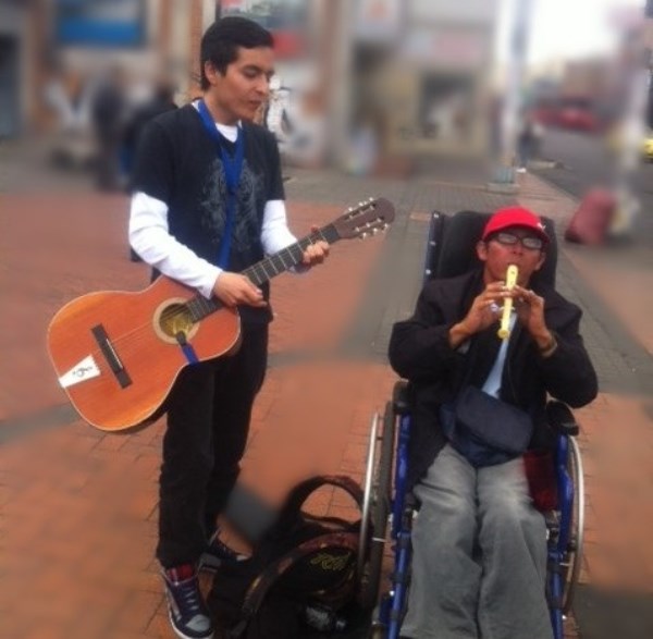 Jimmy Naranjo y su lucha sobre ruedas