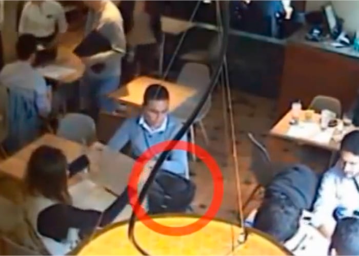 Video: ojo, así roban en el Crepes de la calle 73 en Bogotá