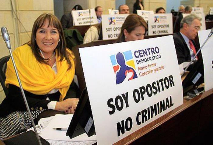 El Centro Democrático, la mayor oposición