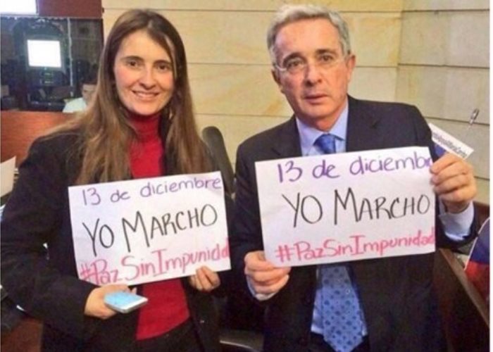 Los uribistas y su lucha contra la impunidad