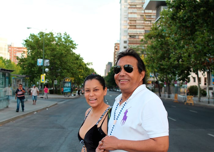 Visitando la casa de Diomedes Díaz en Bogotá, un año después de su muerte