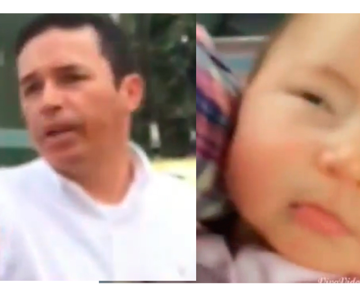 VIDEO: Taxista agrede a mujer con niño de brazos, 
