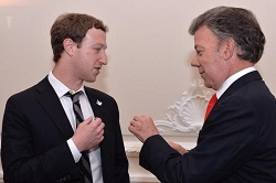 El primer gol de la dupla Zuckerberg y Santos