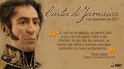 2015 Bicentenario de la carta de Jamaica