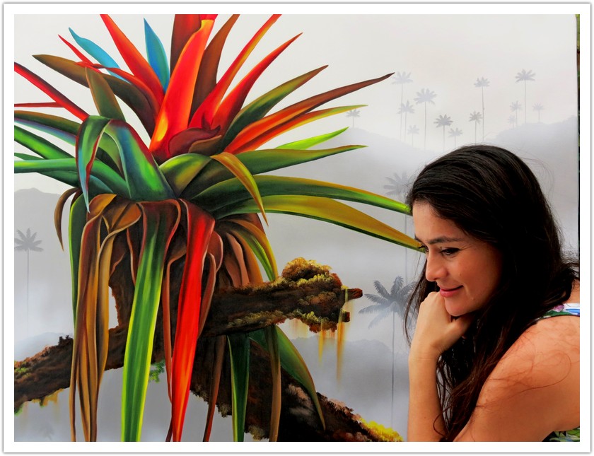 La pintura de Diana Zuluaga