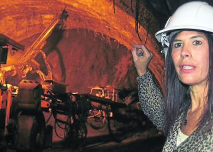 Así fue el viaje de la ministra Abello al túnel de La Línea