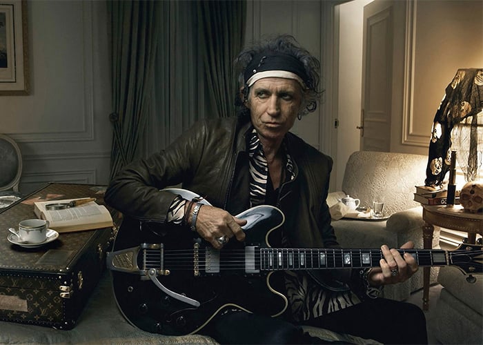 Keith Richards el guitarrista de los Rolling Stones que no se dejó derrotar