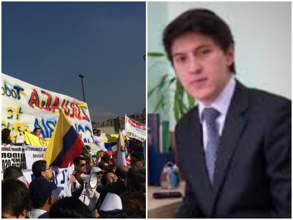 Video: agresión de furibistas contra periodistas en interrogatorio de Zuluaga