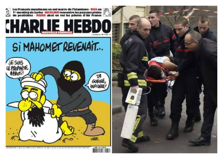 Las caricaturas que enfurecieron a los extremistas musulmanes en París