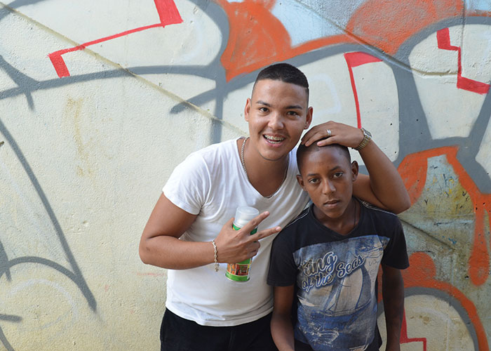 El grafitero de Bojayá