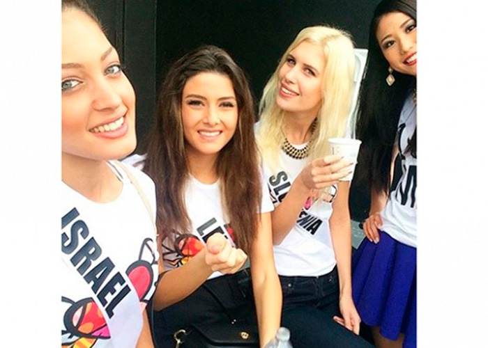 La selfie que puso a temblar Miss Universo