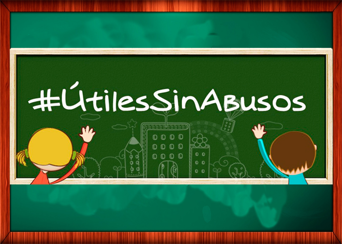 Frenazo al abuso de los colegios con los útiles escolares