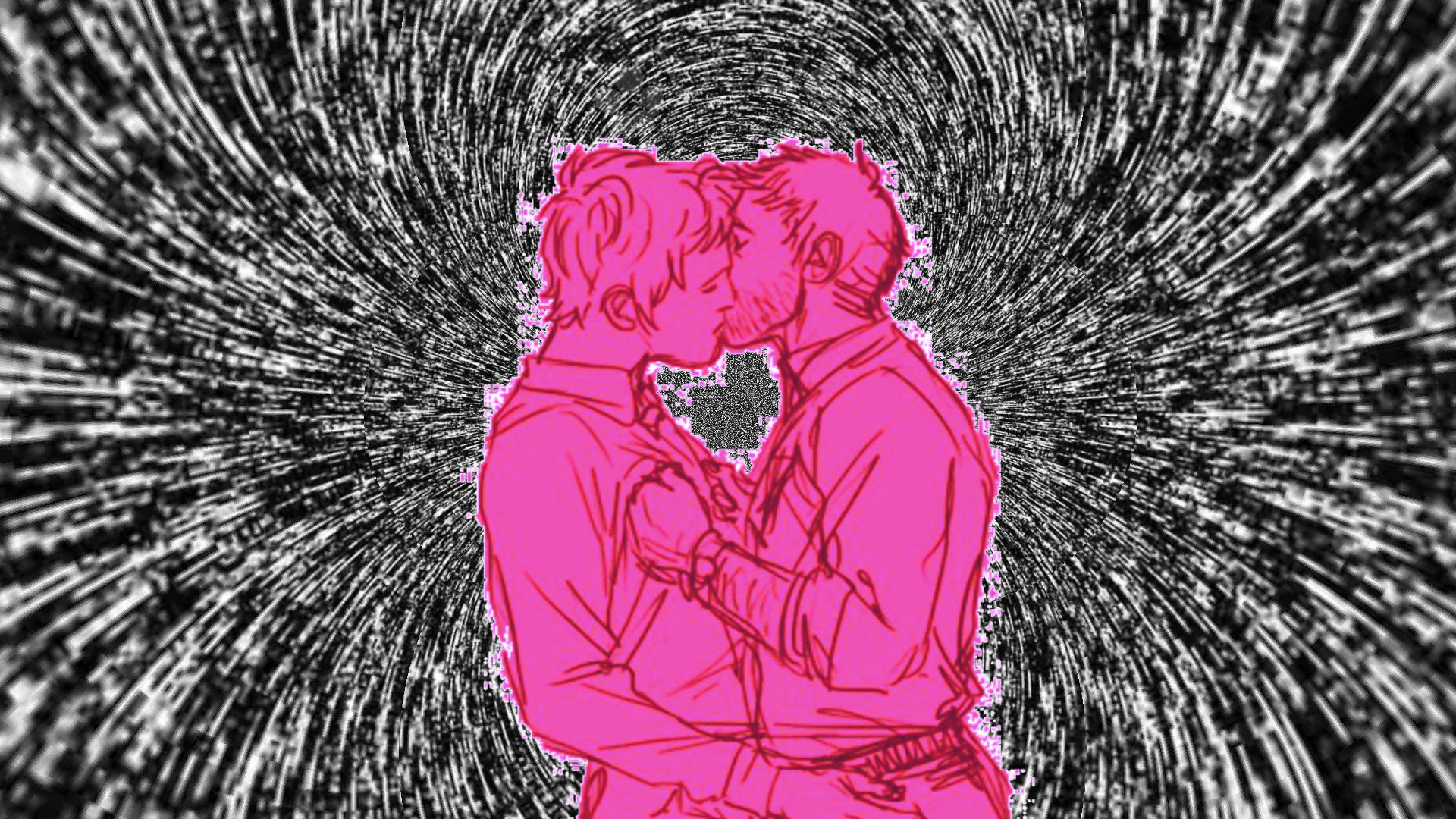 Triángulo osado del amor