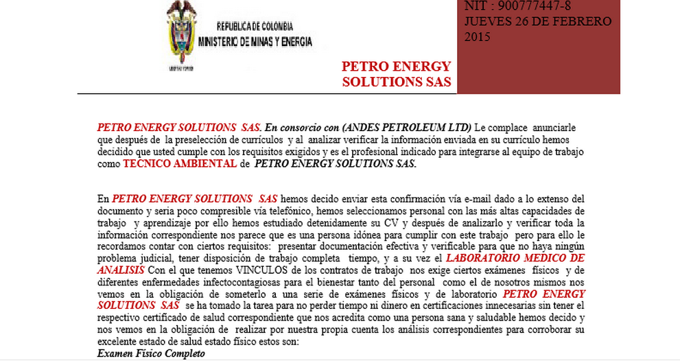 Del SENA y otras mentiras