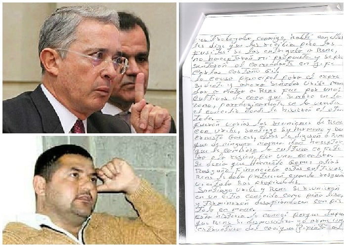 El cuaderno del acusador de Uribe