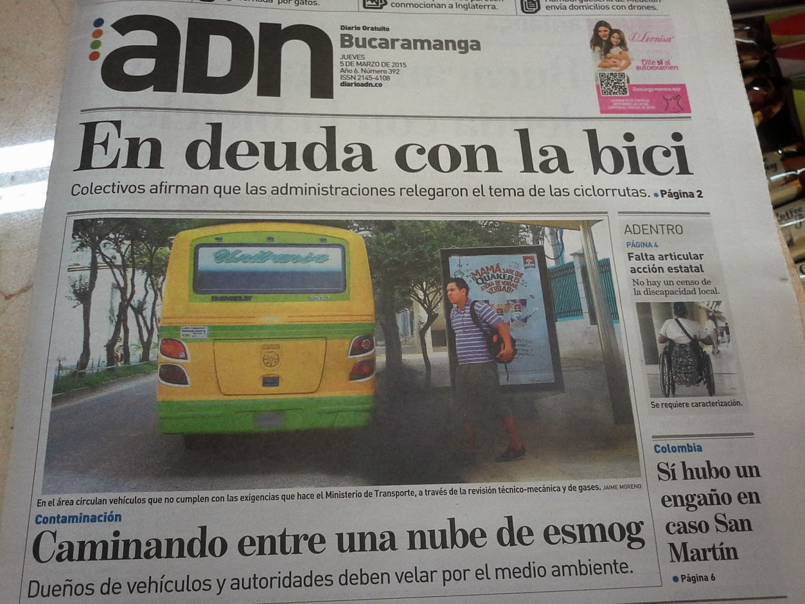 Los alcalde de Bucaramanga no ha abandonado