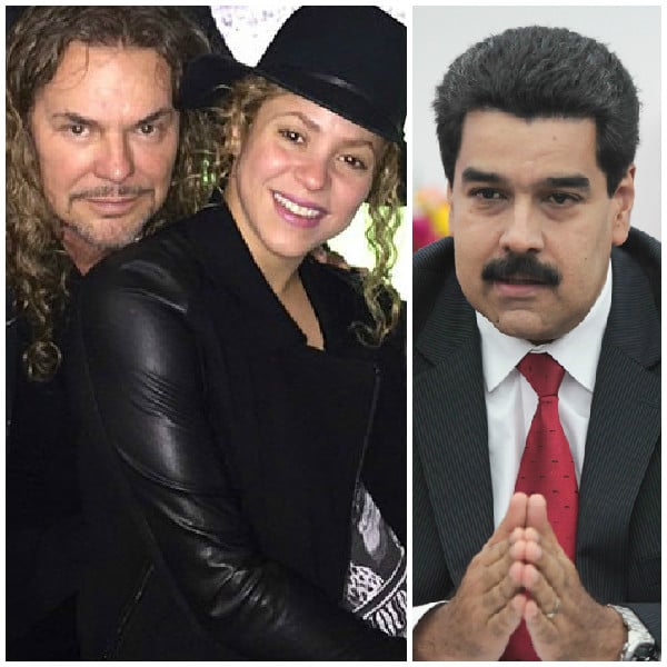 La canción que Maná y Shakira le dedicaron a Nicolás Maduro