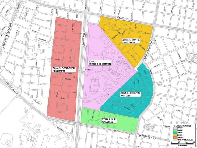 Deterioro barrio San Luis en Bogotá