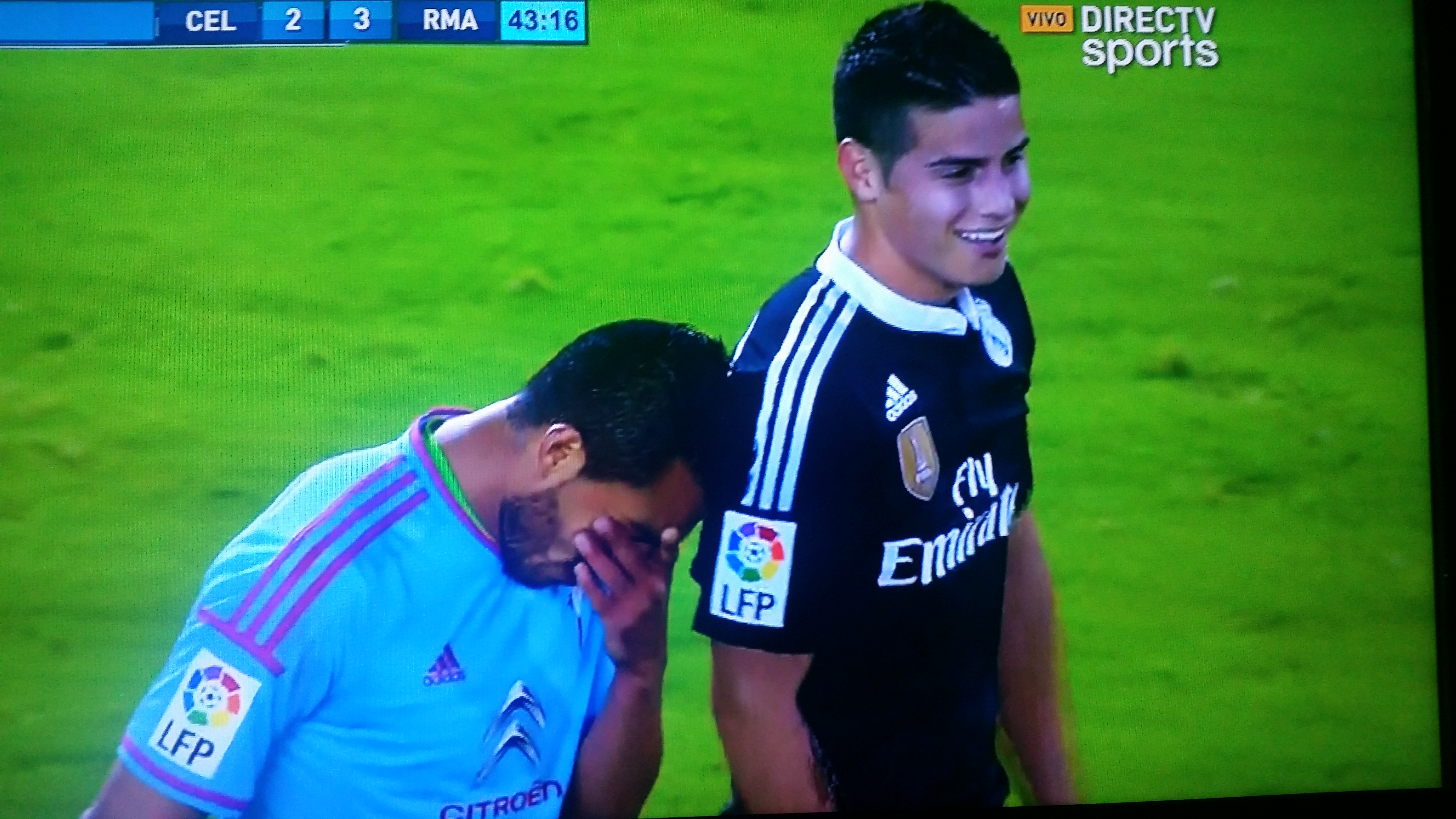 El golazo de James al Celta