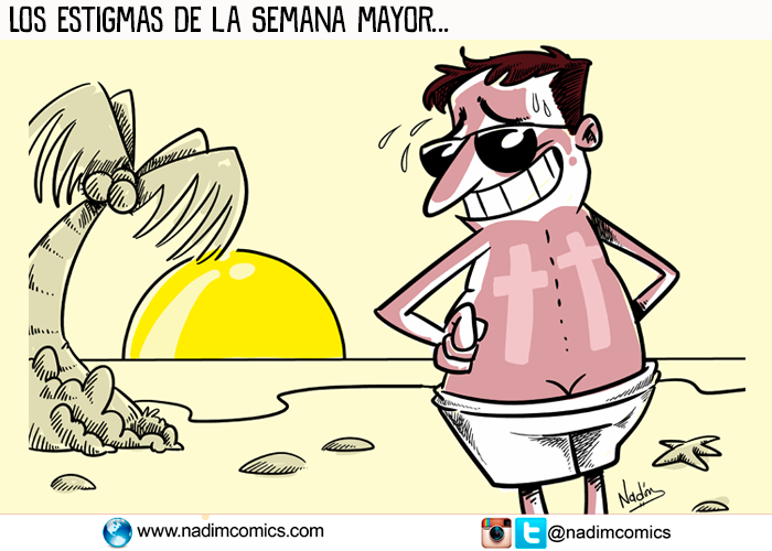 Los estigmas de la Semana Mayor: la caricatura de la semana
