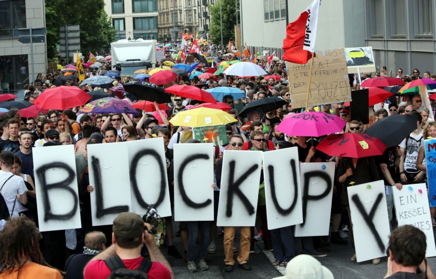 Blockupy: “ocupar, bloquear, manifestarse”