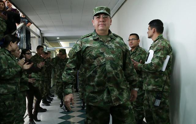 El retirado general Barrera seguiría asesorando a las FF.MM