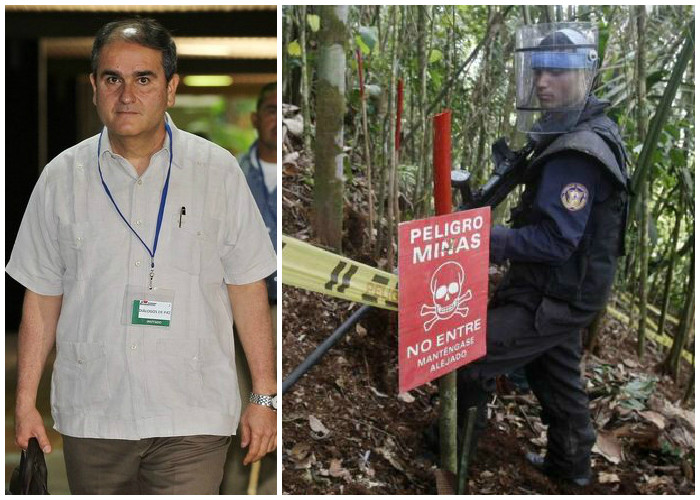 El general del desminado