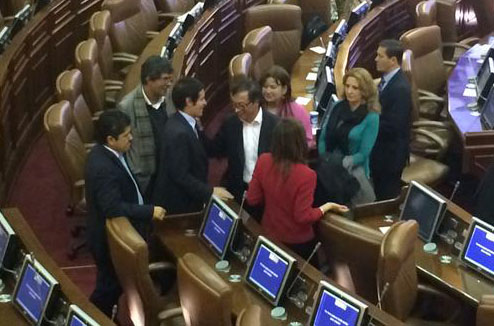 Petro le dio la cara al Congreso pero dejó a la oposición sin preguntar