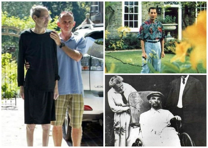 La última imagen de grandes personajes antes de morir