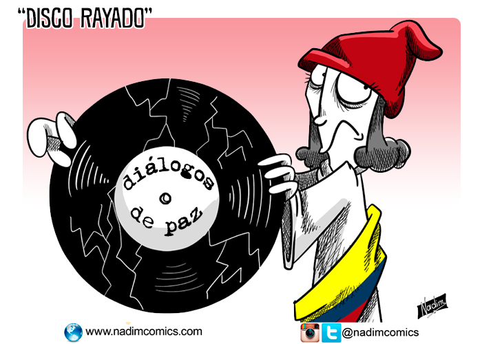 Disco rayado: la caricatura de la semana