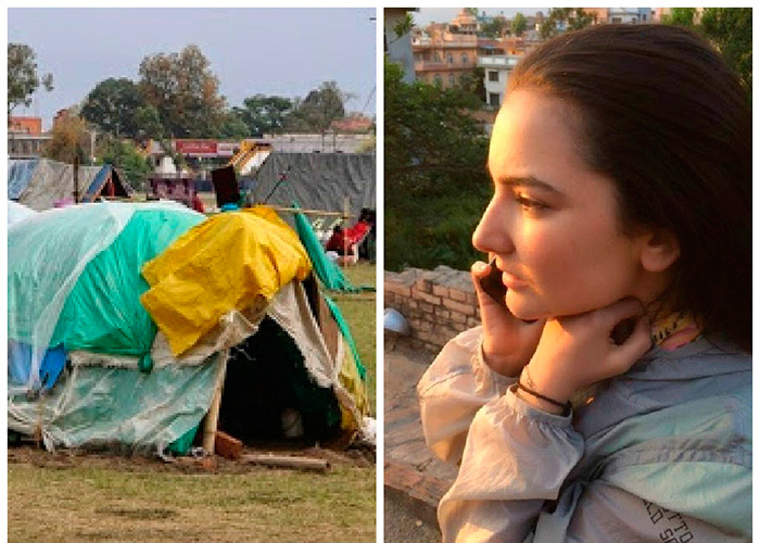 La colombiana que sobrevivió en Nepal