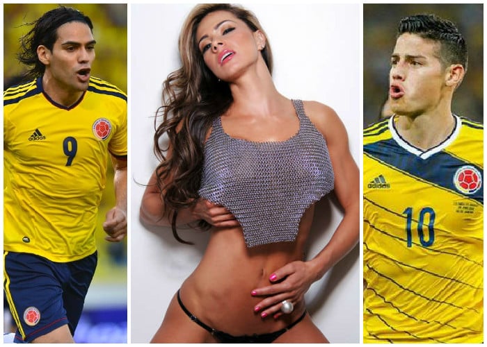 Ni James ni Falcao son lo suficientemente machos para mí: Esperanza Gómez