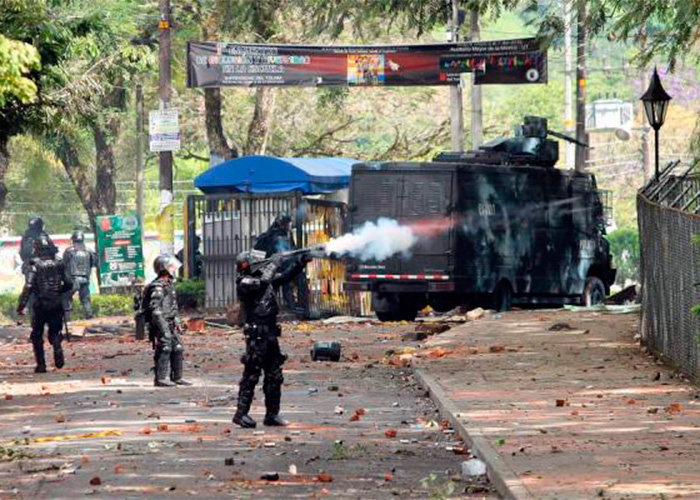 Al borde de la muerte por el Esmad