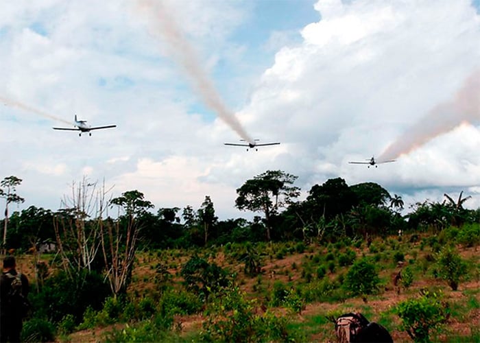Fumigaciones en la amazonía putumayense