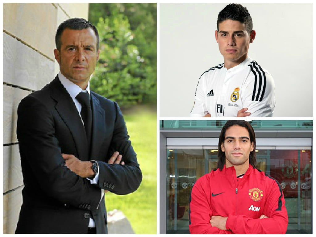 El mal momento de Jorge Mendes, el hombre que manda en las vidas de James y Falcao