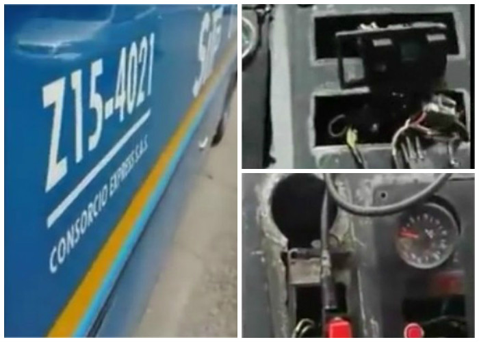 VIDEO: Las deplorables condiciones de algunos buses SITP