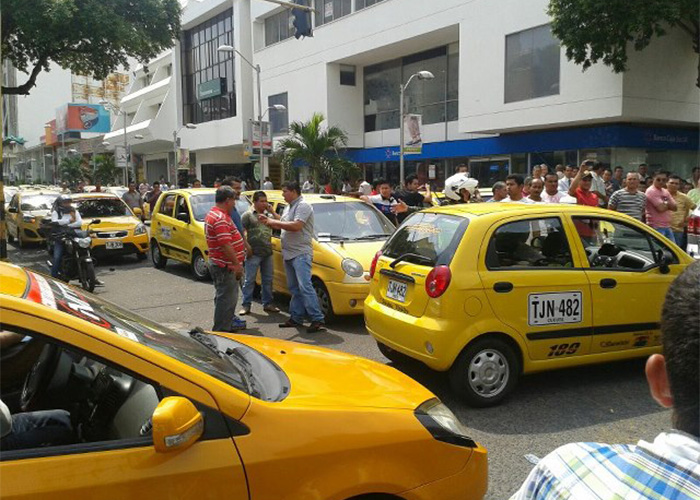 En Cúcuta los taxistas cobran lo que quieren
