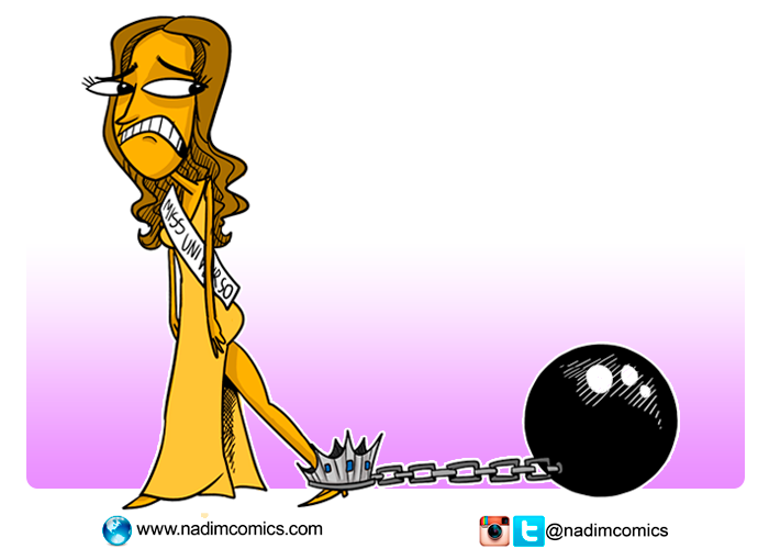 Vida de reina: la caricatura de la semana