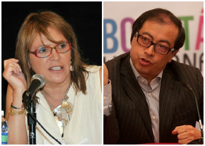 La disputa María Isabel Rueda vs Petro