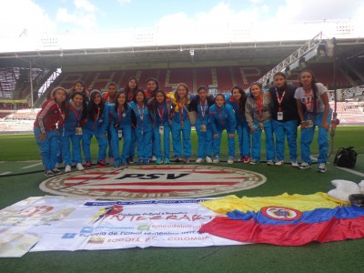  - Las futbolistas bogotanas que deslumbraron a los holandeses