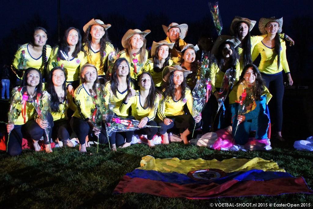 Las futbolistas bogotanas que deslumbraron a los holandeses