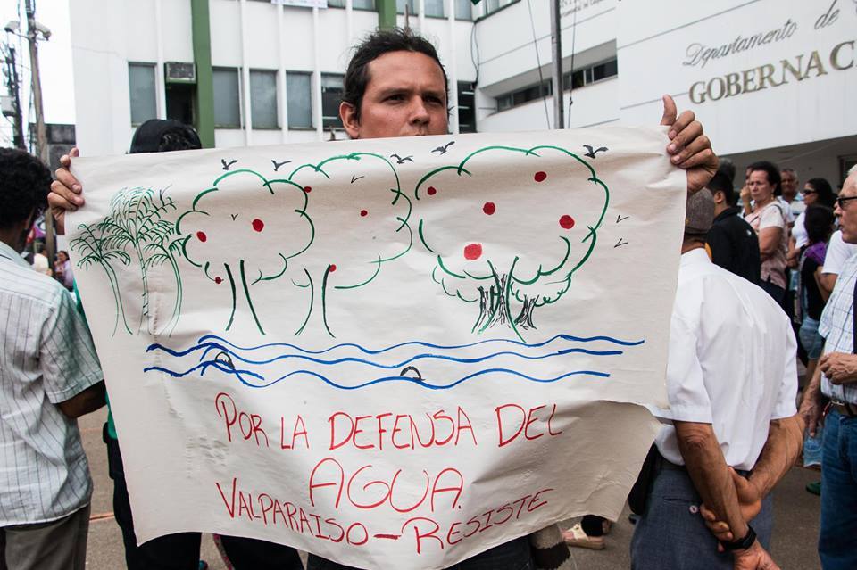 Valparaíso, Caquetá, no quiere agua por petróleo